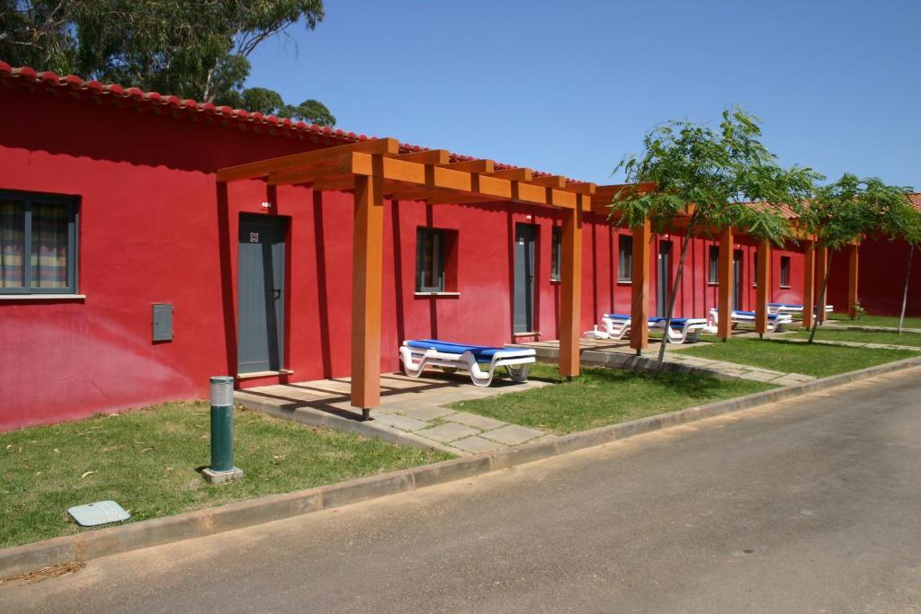 Hotel Parque de Campismo Orbitur Valverde Luz Exterior foto